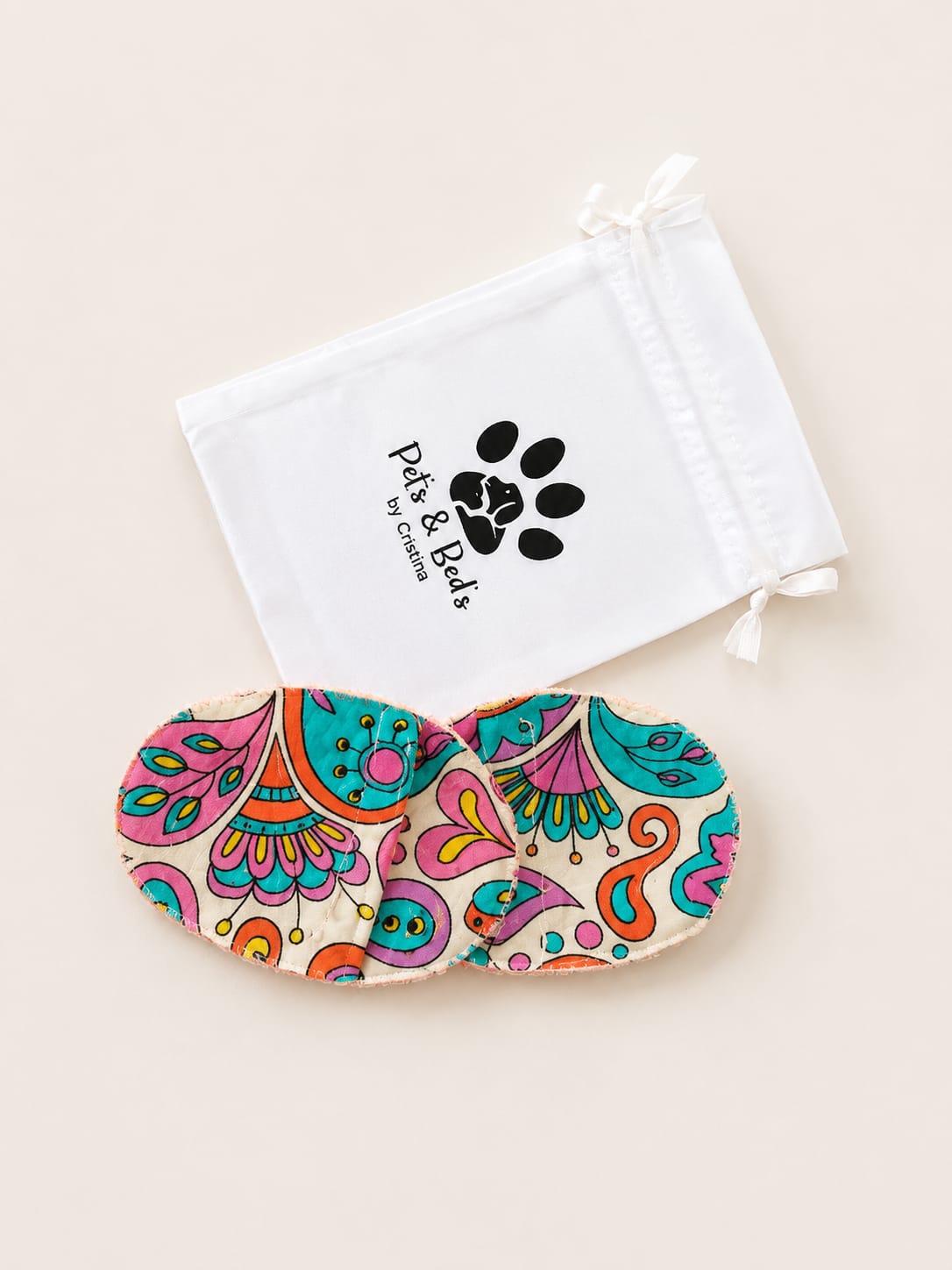 🐾 Discos de Limpeza Ocular Reutilizáveis – Cuidado Suave e Eco-Friendly