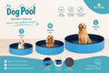 Piscina Dobrável para Cães
