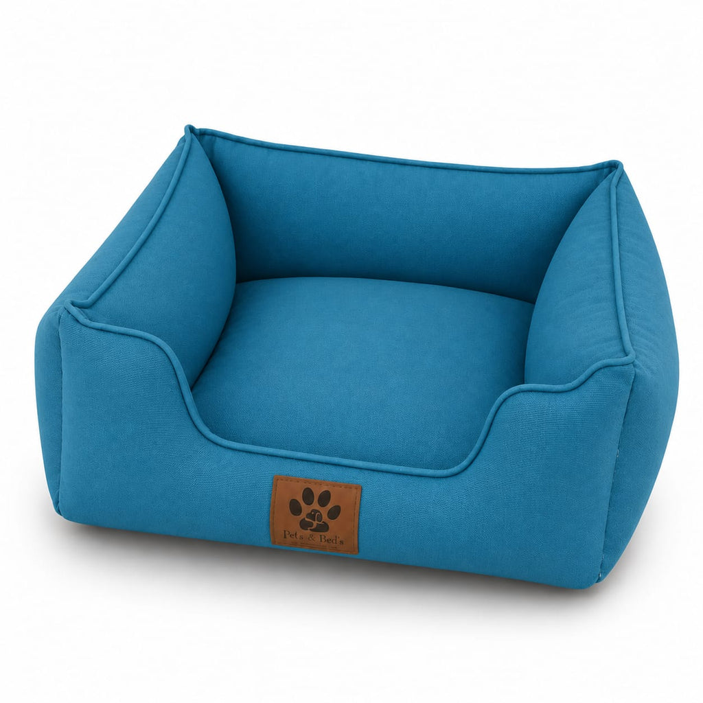Cama Pet Impermeável e Lavável | Dupla Face com Enchimento Removível – Pets &