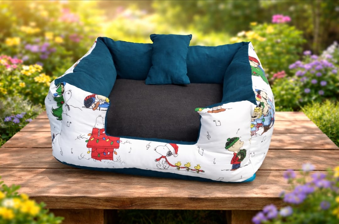 🐾 Cama para Cão Premium Tamanho S
