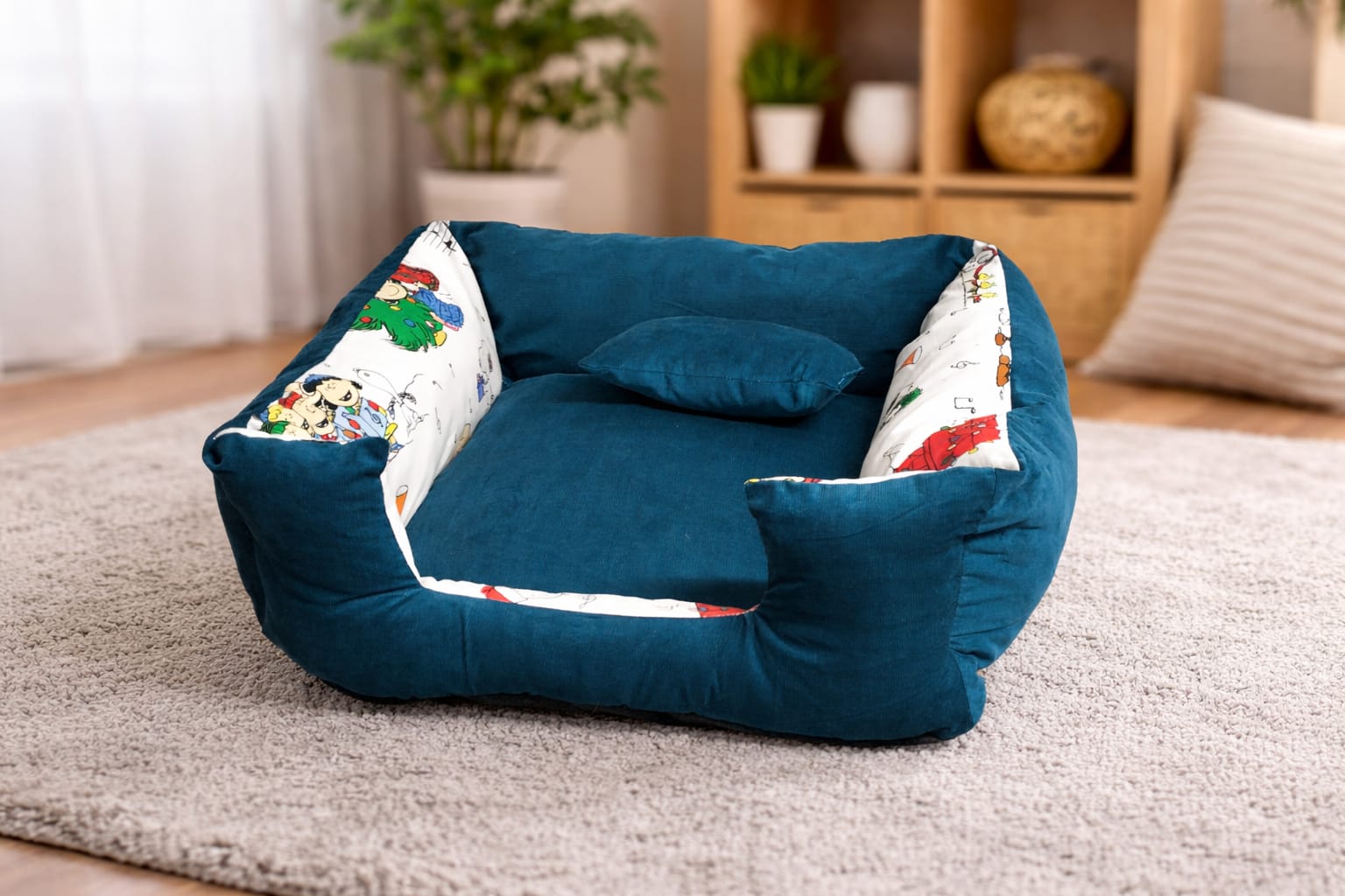 🐾 Cama para Cão Premium Tamanho S